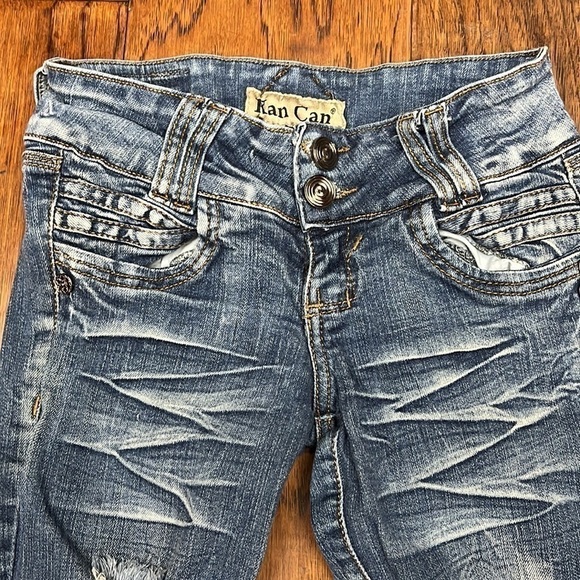 KanCan distressed skinny jeans - Picture 3 of 7